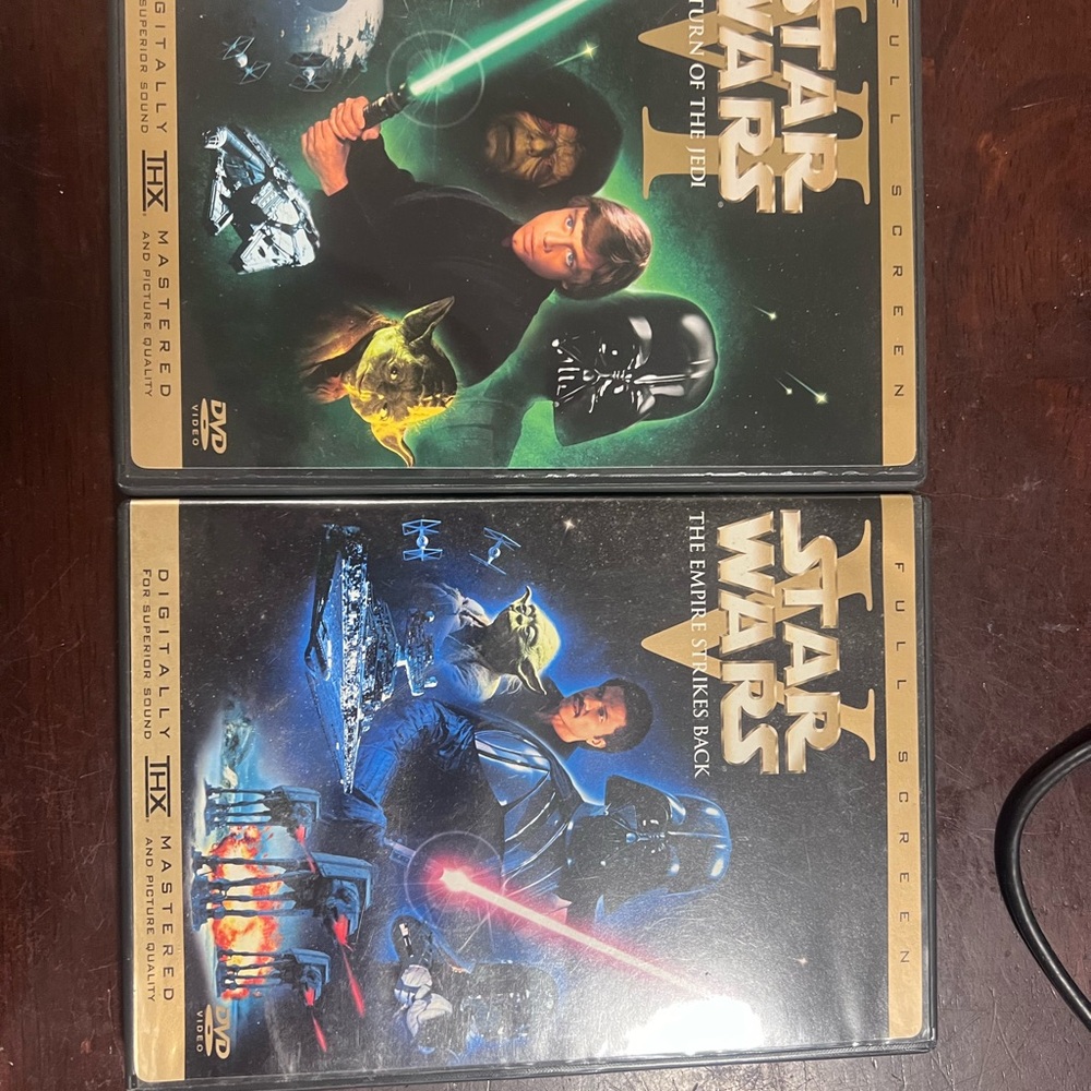 Star Wars 4-Disc DVD Trilogy Box Set - Picture 2 of 7
